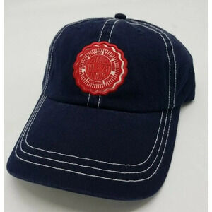 Chaps Denim 1978 Brand Logo Red White Navy Blue Ad